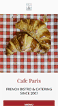 Mobile Screenshot of cafeparisaz.com